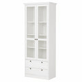 Vitrine – Landhausstil, höhenverstellbar, mit Ablagen, aus Holzwerkstoff