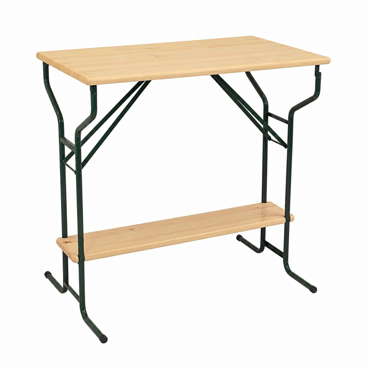 Stehtisch – 70 × 113 cm, klappbar, aus Kiefernholz