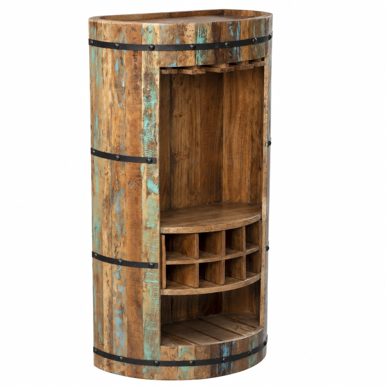 Schrank – 115 cm, aus Holz, für Esszimmer und Wohnzimmer