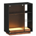 Schrank – mit LED-Beleuchtung, für Wohnzimmer