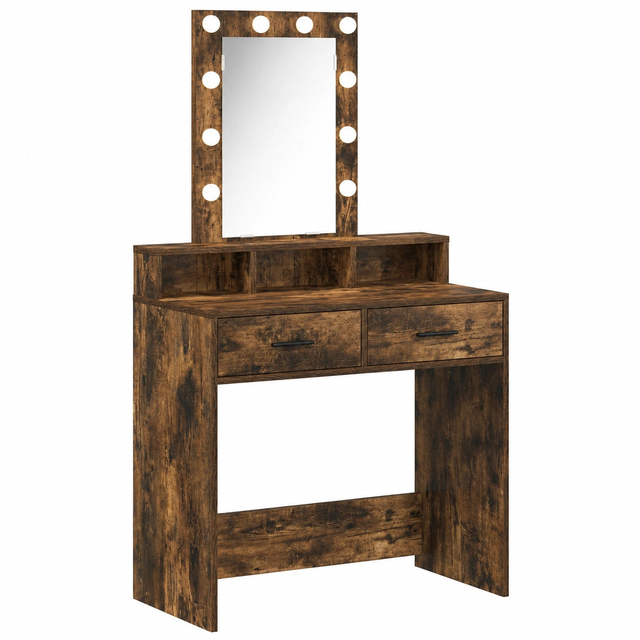 Schminktisch – 79 × 41 × 140 cm, mit Schubladen, aus Holzwerkstoff, für Schlafzimmer